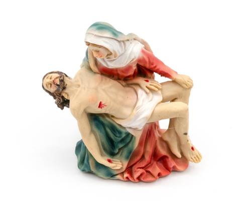  Pietà - resina h 9 cm - Scene Pasquali, Novità