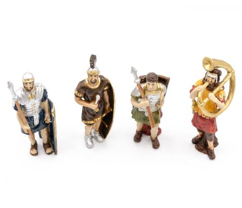  Soldati Romani - resina h 9 cm - Scene Pasquali, Novità