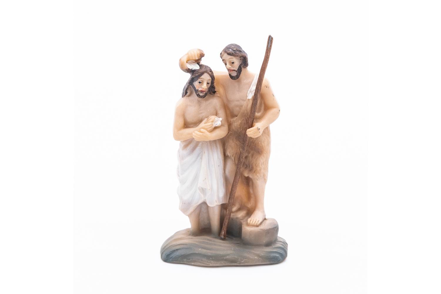 Presepe Pasquale Completo - resina h 5 cm