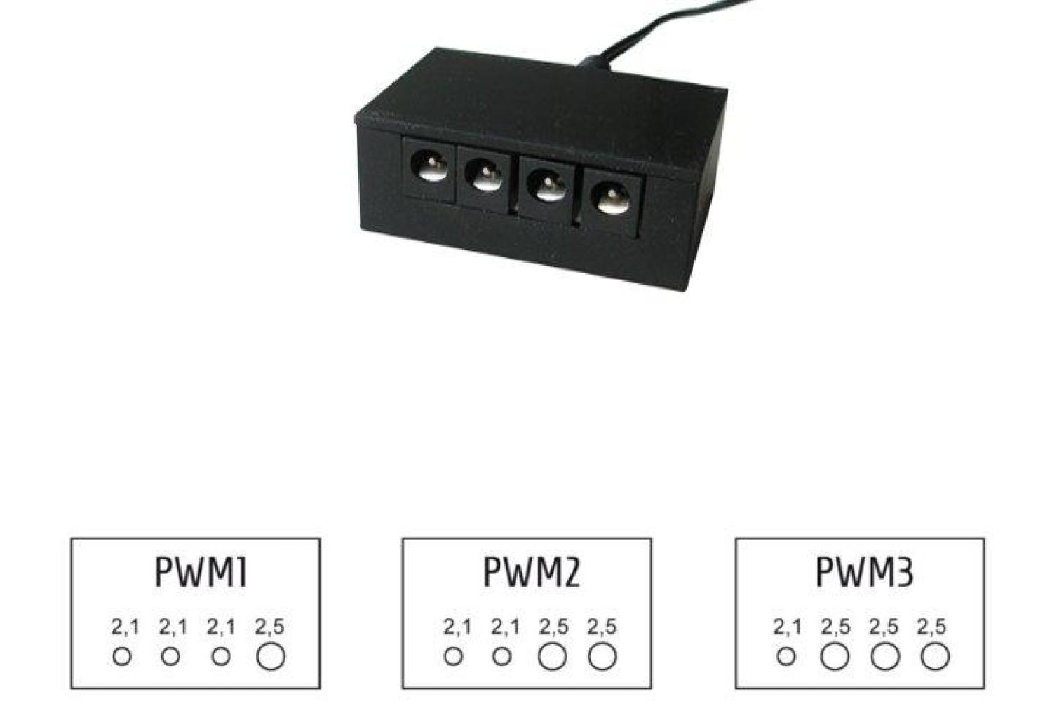  PWM1 - Cavetti Prolunghe e Prese Multiple, Accessori 2,5 mm