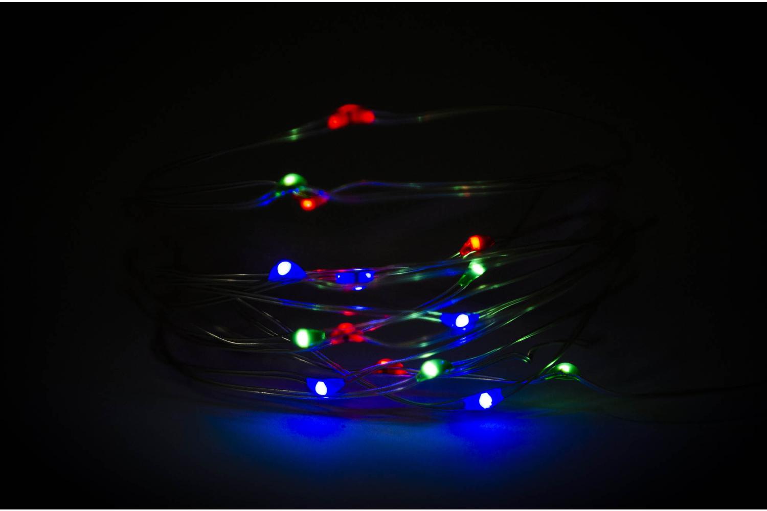  10 LED / 2 m - Luci Case Presepe, Accessori 2,1 mm