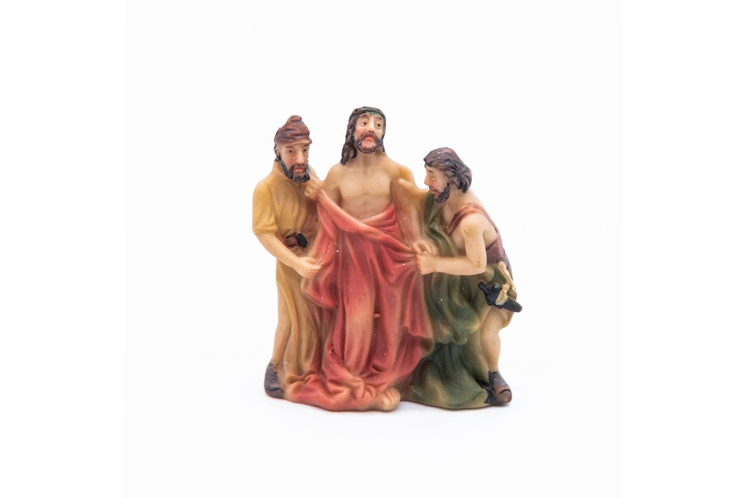 Presepe Pasquale Completo - resina h 5 cm